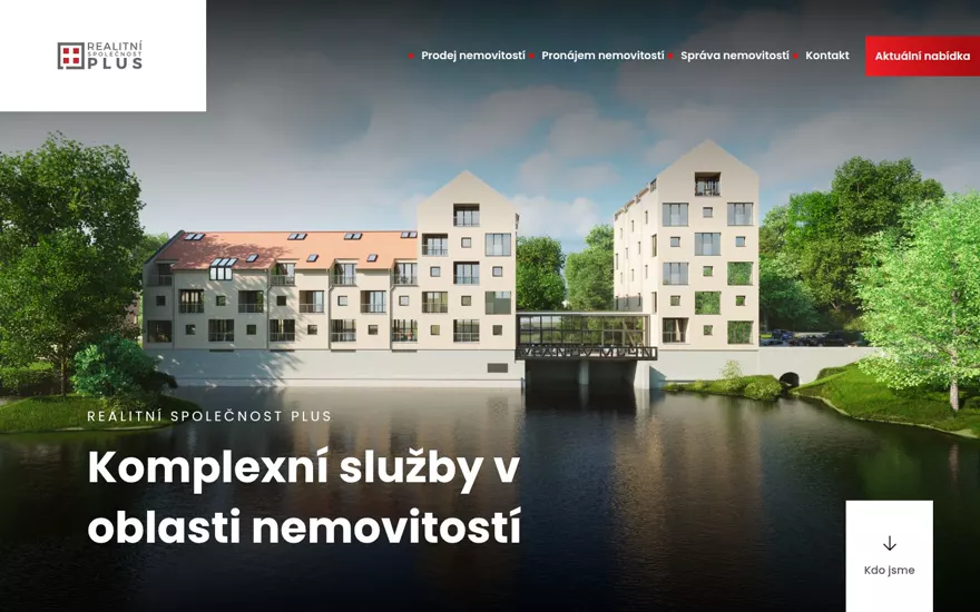 Forhåndsvisning av nettsiden rsplus.cz